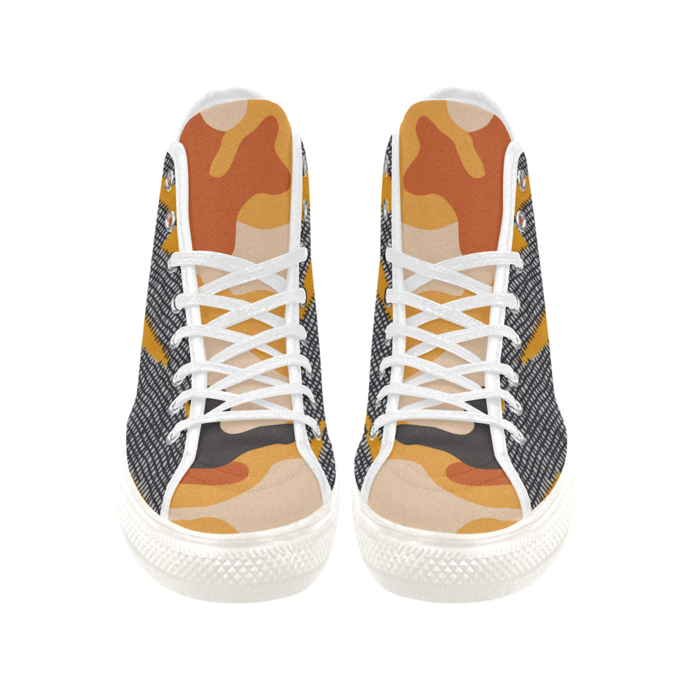 Camouflage Pattern Men's Canvas Shoes