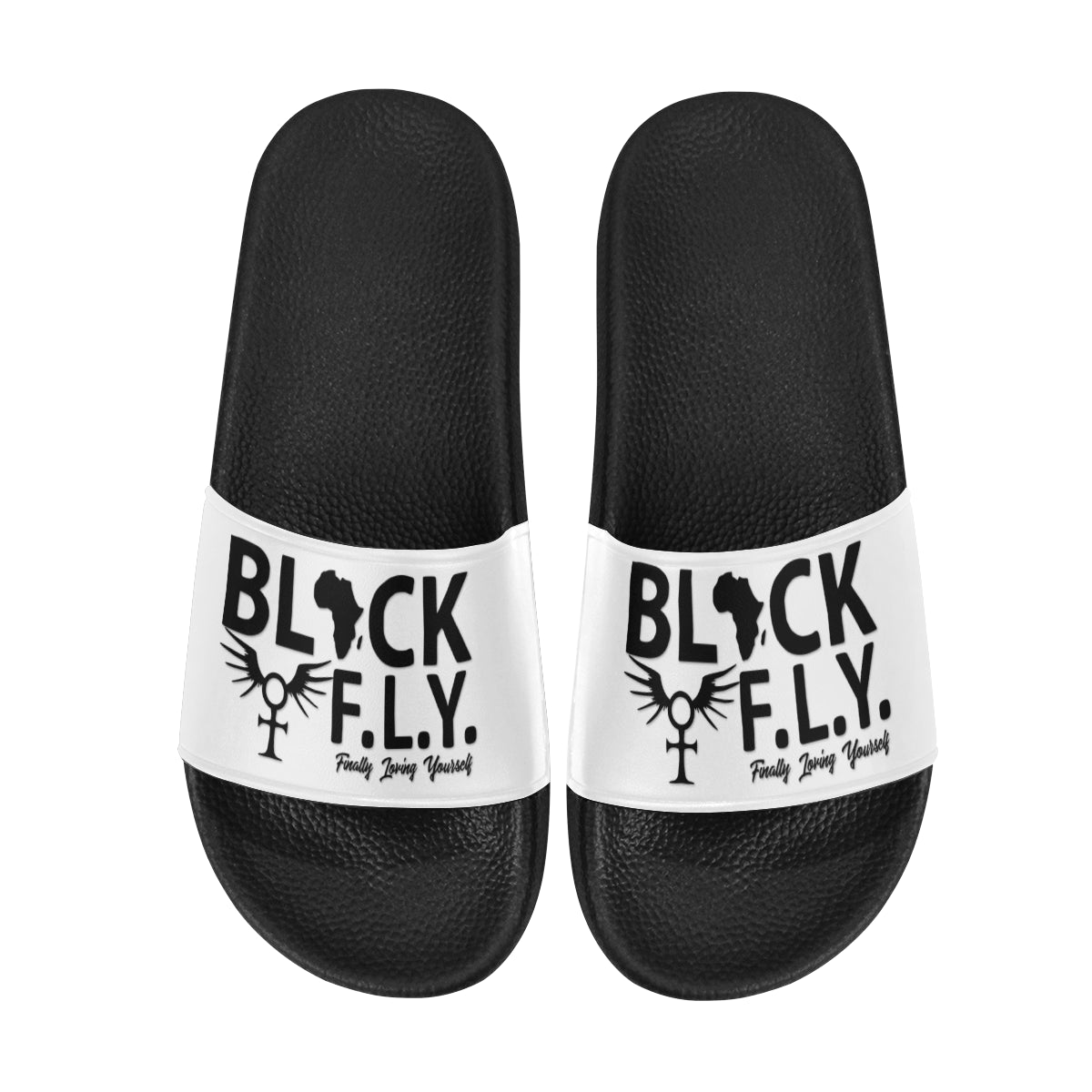 BLACK F.L.Y. Slides Women's Slide Sandals