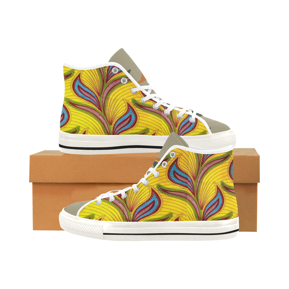 Cloud Camouflage Men's Canvas Shoes/Large