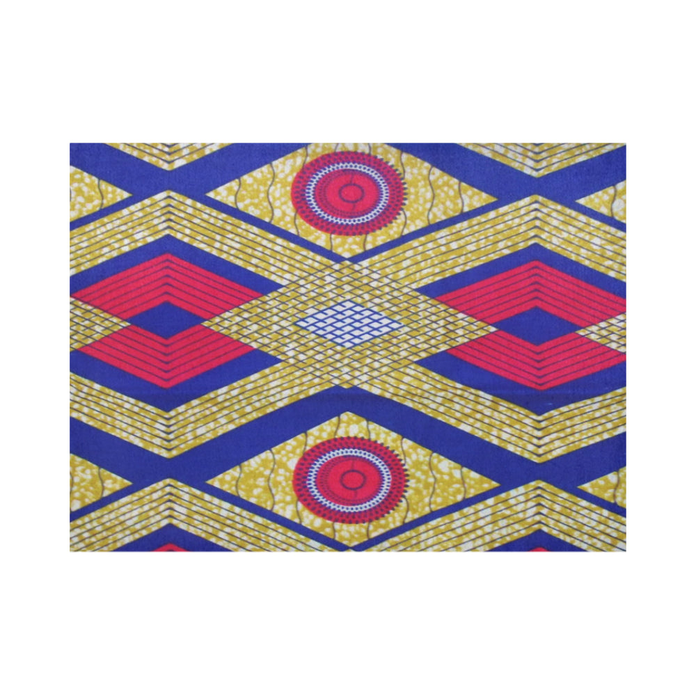 African Print 3 Placemat 14’’ x 19’’ (Set of 6)