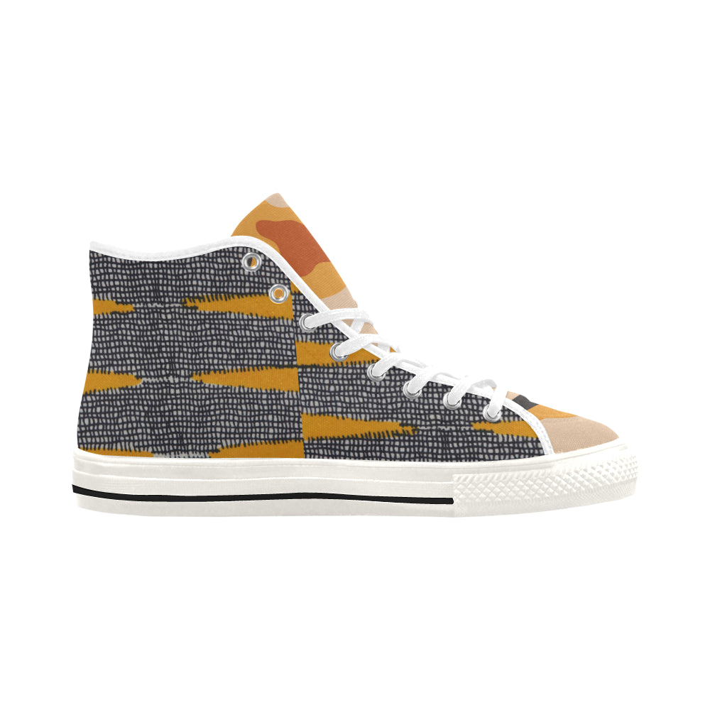 Camouflage Pattern Men's Canvas Shoes/Large