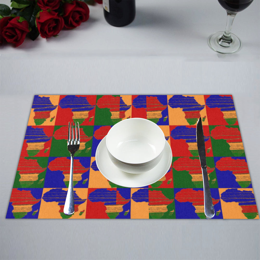 Africa Print 16 Placemat 14’’ x 19’’ (Set of 6)