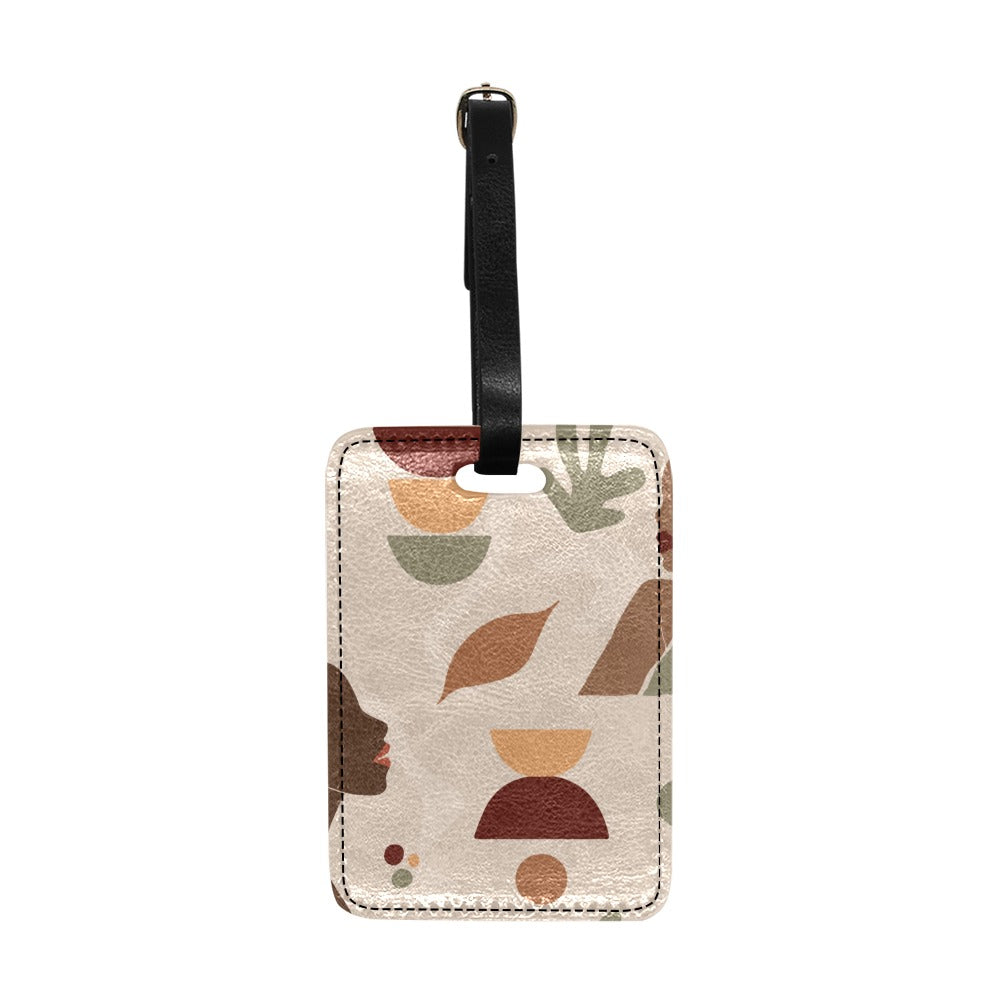 Kwanzaa Pattern Luggage Tag