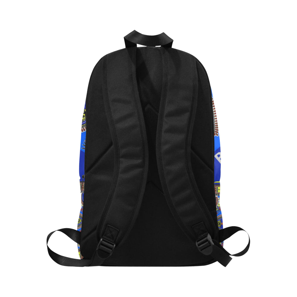 Ethnic Print Backpack