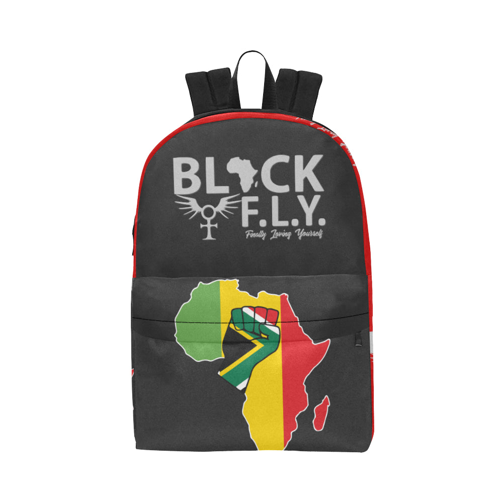 BLACK F.L.Y. Fist Pump Unisex Classic Backpack