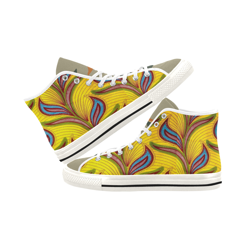 Cloud Camouflage Men's Canvas Shoes/Large