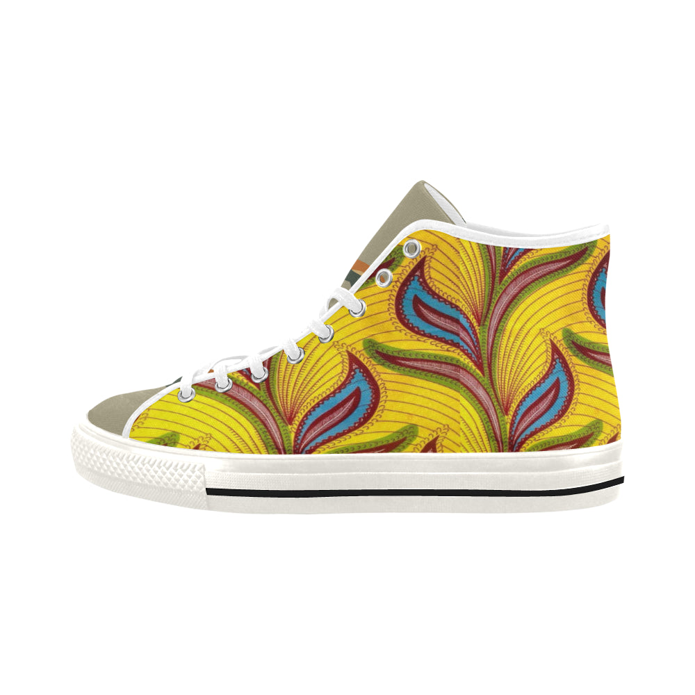 Cloud Camouflage Men's Canvas Shoes/Large