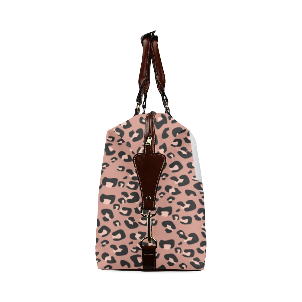 BLACK F.L.Y. Classic Travel Bag (Animal Print)