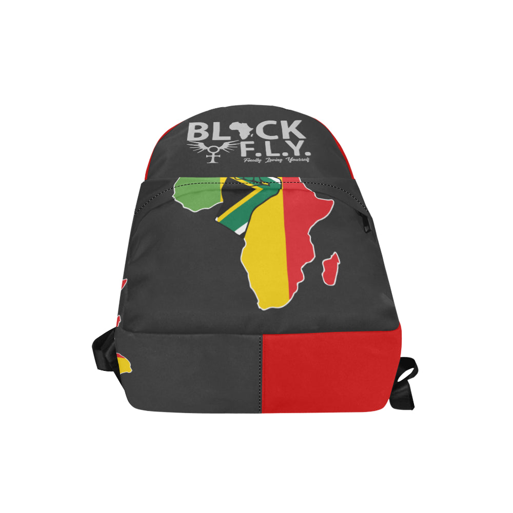 BLACK F.L.Y. Fist Pump Unisex Classic Backpack