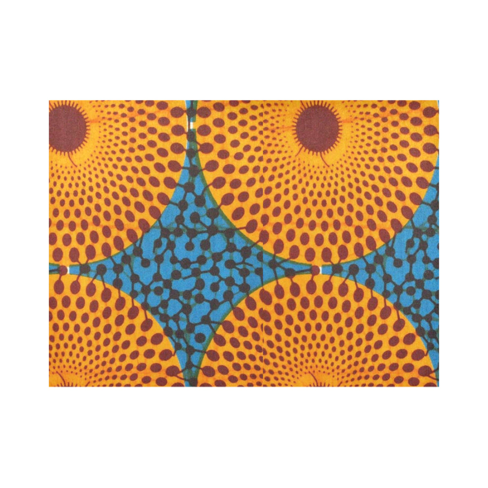 African Print 2 Placemat 14’’ x 19’’ (Set of 6)