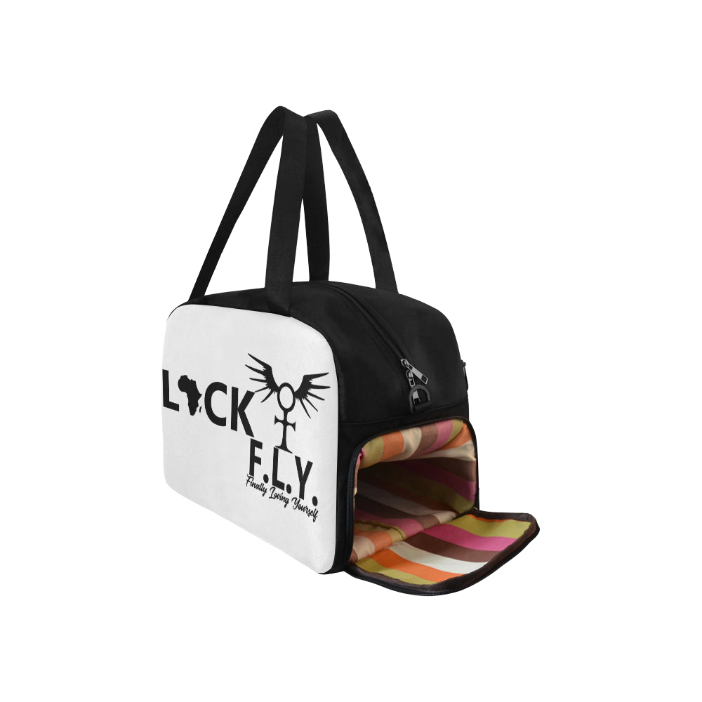 BLACK F.L.Y. Fitness Handbag