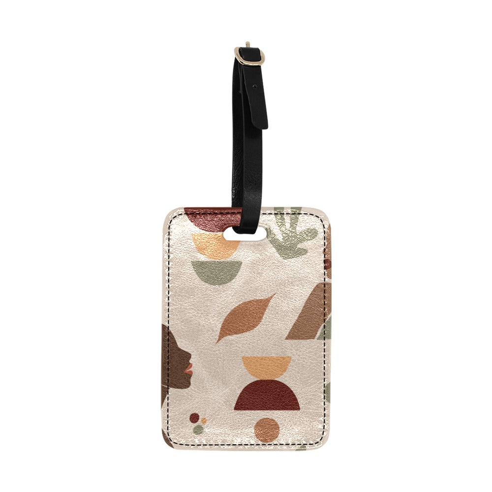 Kwanzaa Pattern Luggage Tag